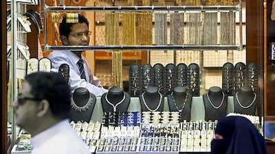 Jewellers are less optimistic of recording good Ramadan sales with the high prices of gold and the lack of summer tourists. Jeff Topping / The National