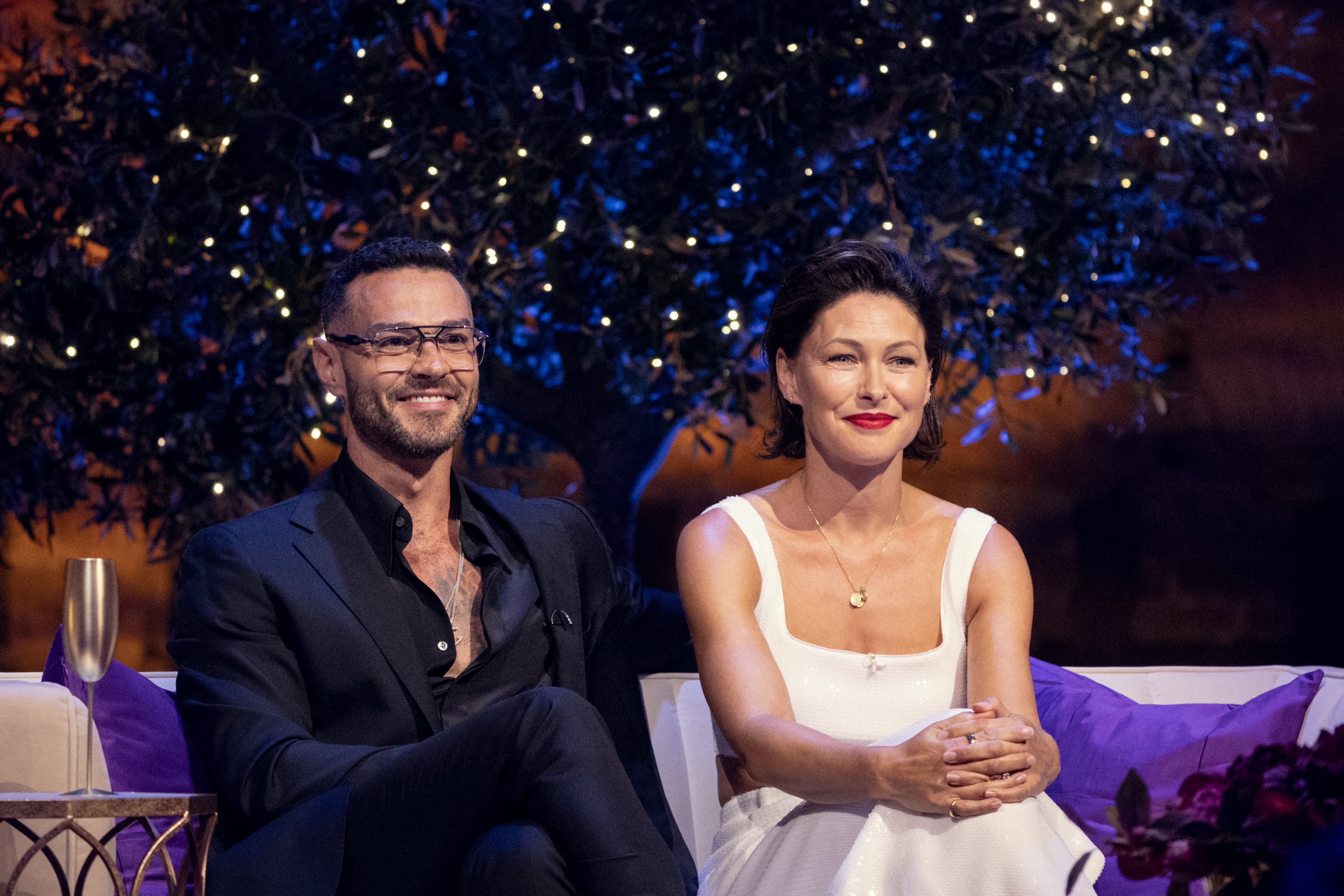 Hosts Matt and Emma Willis have been married since 2008 and have three children. Photo: Netflix