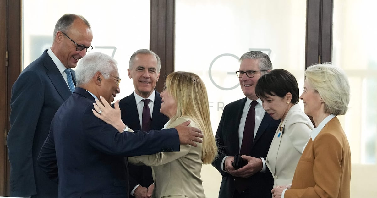 Giorgia Meloni's G7 hot-mic confession about quitting smoking earns praise from WHO chief