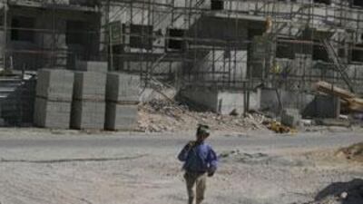 Israel insists that construction of housing for Jews in East Jerusalem, such as this building in the Har Homa area, not be stopped.