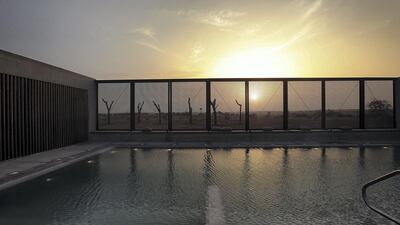 The design ensured it was not a 'closed off' area. Satish Kumar / The National