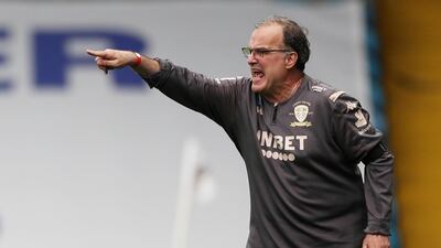Leeds United manager Marcelo Bielsa. Reuters