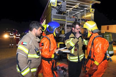 Emergency services respond to a chlorine gas leak that killed one person and left more than 70 in need of treatment in May