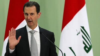 Syrian President Bashar Al Assad's forces keep away from the north-east of the country that is controlled by US-supported Kurdish forces. AFP