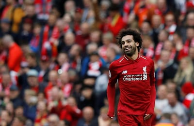Mohamed Salah was on target in Liverpool's 3-0 win over Southampton at the weekend. Reuters