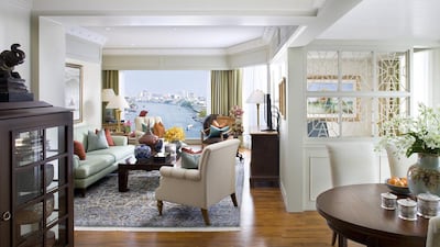 The Selandia Presidential Suite at the Mandarin Oriental in Bangkok was named after the legendary ship The Selandia. Courtesy Mandarin Oriental Hotel Group