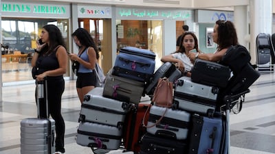 Several airlines have delayed or cancelled flights to Beirut amid rising tensions in the Middle East. Reuters