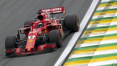 2nd. Sebastian Vettel, 125 points. Vettel was a dominant force in the early years of the race in Abu Dhabi. He won three of the first five races there, and claimed the 2010 world title under the Yas Marina floodlights. Has been third the past two seasons with Ferrari. AFP Photo