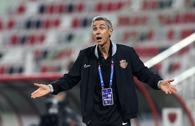Paulo Sousa guided Shabab Al Ahli to a domestic double last season. Chris Whiteoak / The National