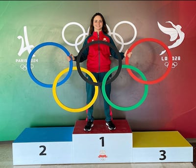 Noor Slaoui hopes her appearance at the Paris Games will be the first of many for her at the Olympics. Supplied by Noor Slaoui