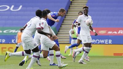 Jonny Evans – 6, A sloppy pass late on when Leicester were pushing to equalise was the opposite of what was required. EPA