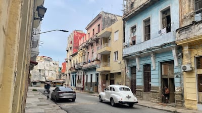 Fuel shortages are causing blackouts across the city of Havana, with some areas receiving only a couple hours of electricity a day. Sara Ruthven / The National