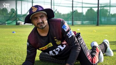 Harbhajan Singh has laid down a challenge for Kolkata Knight Riders to win 'each and every game'. Courtesy Abu Dhabi Cricket