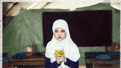Osama Esid, who now lives in the US, photographed Syrian refugee camps in Turkey in 2014. Here, Fatima is pictured. Courtesy Middle East Institute