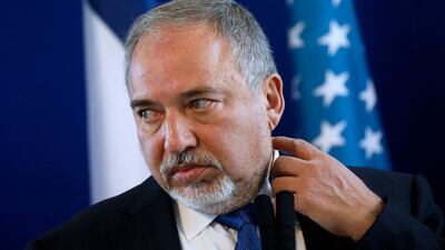 Israeli defence minister Avigdor Lieberman was widely condemned, but not by fellow ministers, for suggesting a boycott of Arab citizens in an area where protesters against the US change in position on Jerusalem threw rocks at vehicles. Jonathan Ernst / Getty Images)