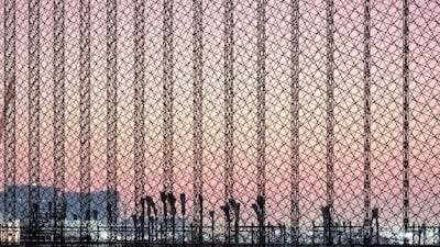 The structures are 21 metres high