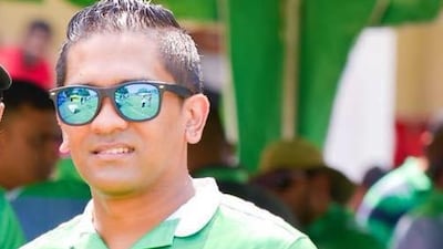 Lakshan Rodrigo, a former UAE resident killed in Sunday's bomb attacks in Sri Lanka