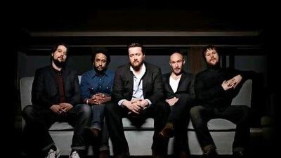Guy Garvey and his band Elbow. PA