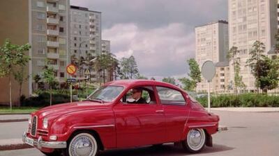 The 1970 Saab 96 had a Ford V4 powerplant and a 145kph top speed. Courtesy of NewsPress