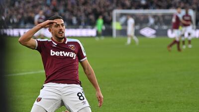Pablo Fornals 7 – Exciting on the ball and the scorer of West Ham’s second goal to equalise. He picked up the ball from a miscontrolled Antonio pass, dribbled into the Leeds area and tucked away a low shot. AFP