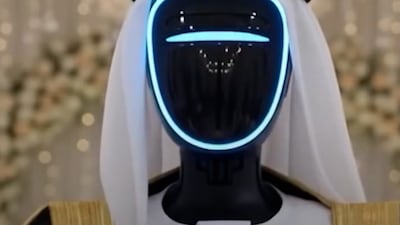 AI robots 'get married' in Dubai