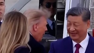 Trump welcomes China's Xi on state visit