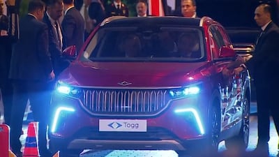 Turkey drives Egypt ties forward with gift of electric car