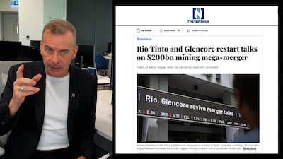 Manus on Markets: Mega merger in mining as Rio Tinto eyes Glencore