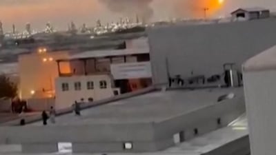 Iranian missiles hit refinery in Bahrain