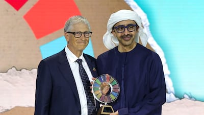 Sheikha Fatima receives lifetime achievement award from Gates Foundation