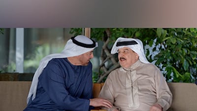 Sheikh Mohamed and King Hamad discuss UAE-Bahrain ties