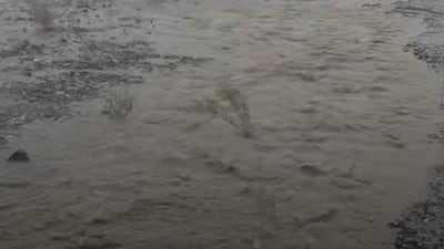 Unsettled weather brings rain and hail to parts of UAE