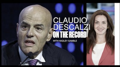 Claudio Descalzi: On The Record with Hadley Gamble