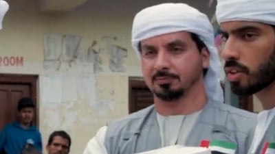 UAE team joins Nepal flood rescue efforts