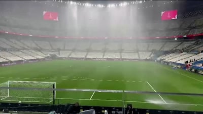 Heavy rain in Doha forces suspension of Saudi Arabia-UAE Arab Cup match