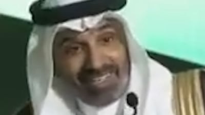 Phone warning disrupts Saudi official’s speech