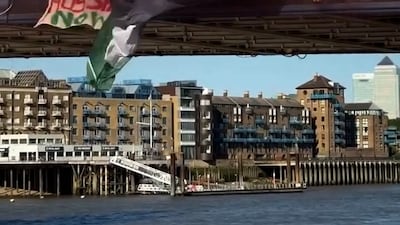 London protest calls for Palestinian doctor's release