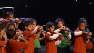 Abu Dhabi unveils new youth orchestra