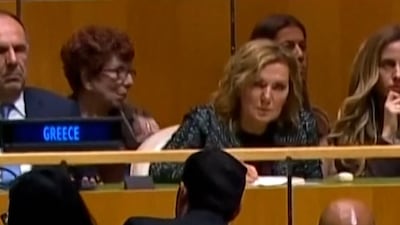 Cuban delegation walks out on Trump during UNGA speech