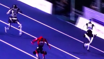 Humanoid robot beats Usain Bolt’s 100m world record