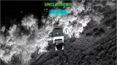 US military releases footage of strikes on Iran