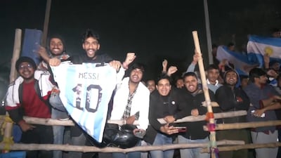 Messi arrives in India's Kolkata to frenzied fan reception