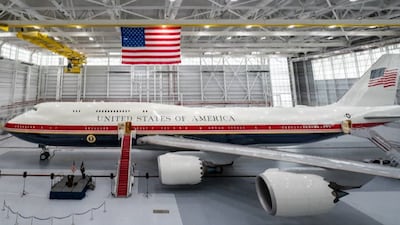 Trump unveils 'flying White House' gifted by Qatar