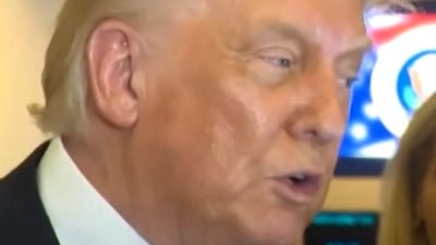 'Treasonous' reporting: Trump confronts NYT journalist