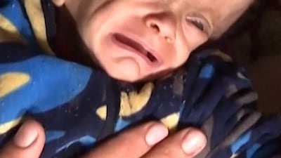 Gaza children suffer as floodwaters engulf tents