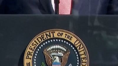 Trump calls end to Iran's nuclear programme in 9/11 speech