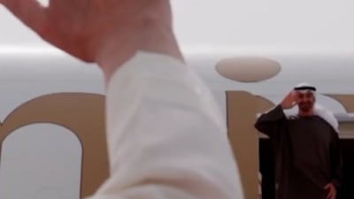 President Sheikh Mohamed visits King Hamad in Bahrain