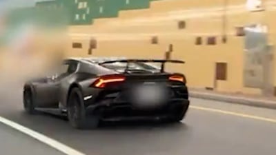 Dubai Police seize supercar after dangerous road stunts
