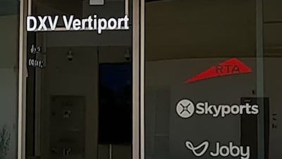 Ready for take-off: Inside Dubai's flying taxis vertiport