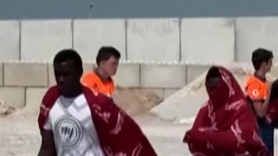 Rescue of 173 migrants after boat fire off Boulogne